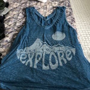 “Live to Explore” Tank